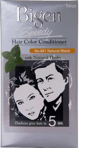 Buy BIGEN SPEEDY HAIR COLOR NATURAL BLACK 881 80G Online & Get Upto 60% ...