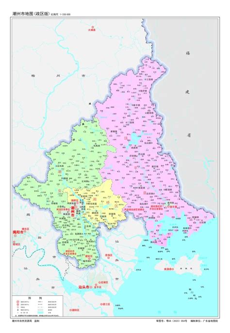 潮州市首版标准地图正式发布！附超清大图→_新浪财经_新浪网