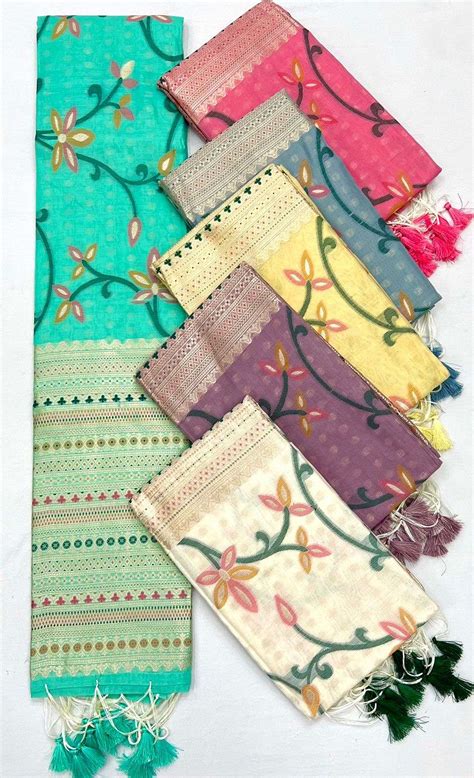 Buy Pista Green Handloom Jamdani Saree Online - MySilkLove