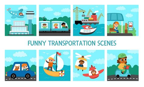 Transportation Kids Cartoon 的图像结果