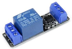 SHOKITECH 1 Road/Channel Relay Module (with light coupling) 12V ...