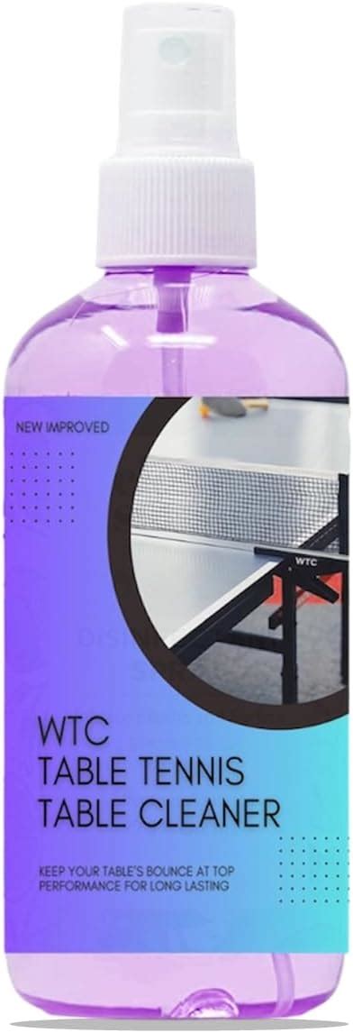 WTC Improved Table Tennis Rubber Cleaner Set | Removes Dust & Marks ...