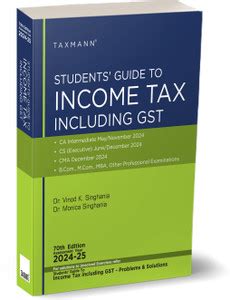 Taxmann's Students' Guide to Income Tax Including GST | AY 2024-25 ...