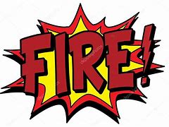 Image result for free clip art fire word
