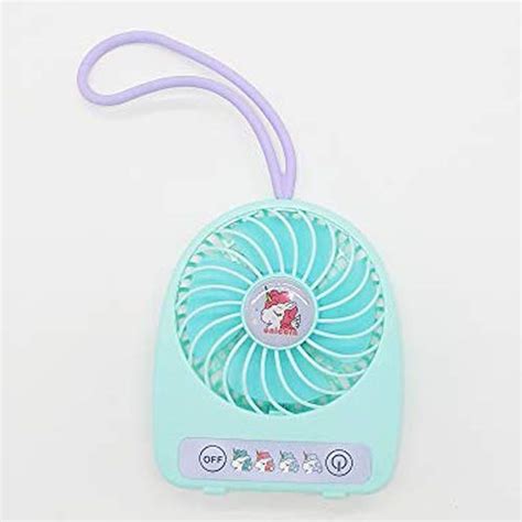 GRH Mini Rechargeable Fan with rechargeable battery hanging fan desktop ...