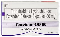 Carvidon Od 80 Mg Capsule 10 - Uses, Side Effects, Dosage, Price | Truemeds