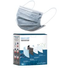 QUARANT Meltblown Fabric 3 Ply Disposable Surgical Face Mask with Nose ...