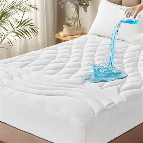 Amazon.com: BEDELITE Waterproof Mattress Pad Full Size, Quilted ...