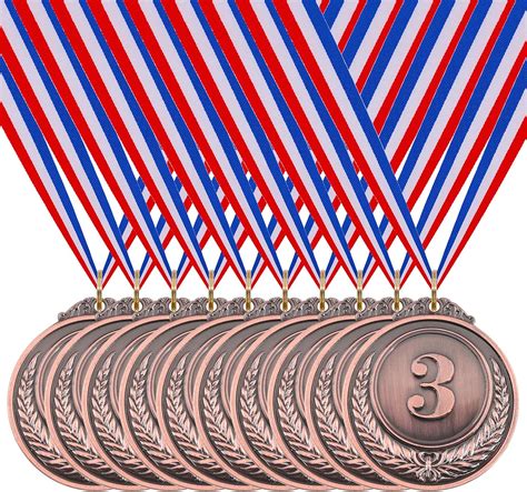 Buy Hilitchi 10Pcs Award Medals - Olympic Style Winner Medals Medals ...