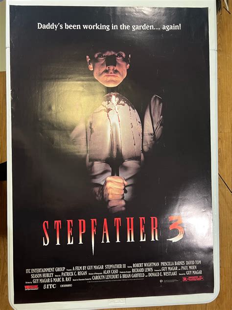 Stepfather 3 Movie Poster VHS Store Authentic 27x40" Horror | #4599389720