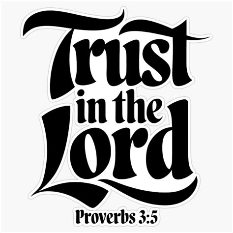 Maneki Trust In The Lord Proverbs 3:5 | Calligraphy Bible Verses ...
