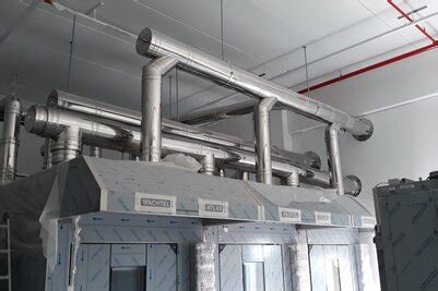 Efficient exhaust systems for industrial bakeries