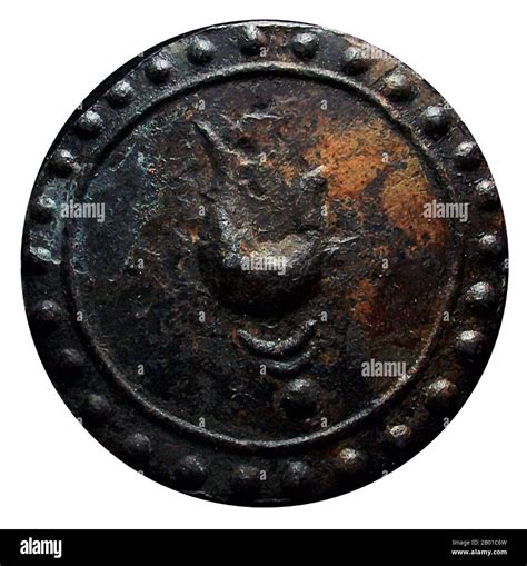 Vietnam/Cambodia: Coin from the Kingdom of Funan/Phù Nam, c. 100-550 CE. Funan, Phù Nam in ...