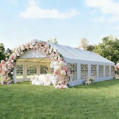 Aoxun 20x40 Party Tent Canopy for Weddings India | Ubuy