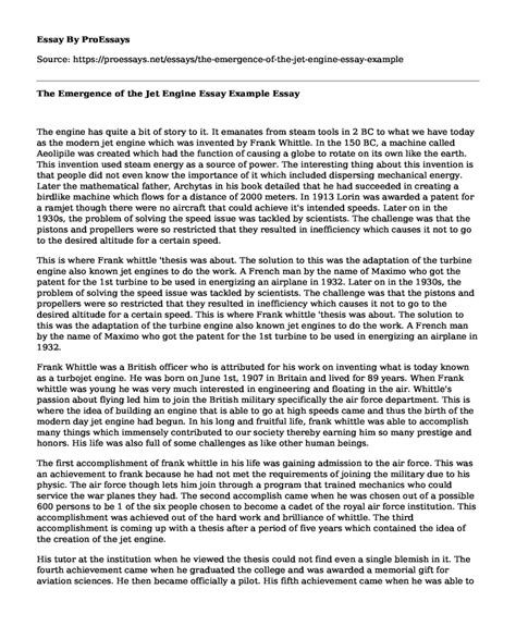 Image result for Jet Program Essay