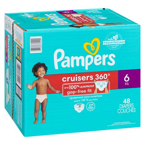 Wearing Pampers Cruisers Size 7