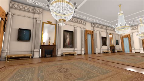 modelo 3d white house east room - TurboSquid 2107452