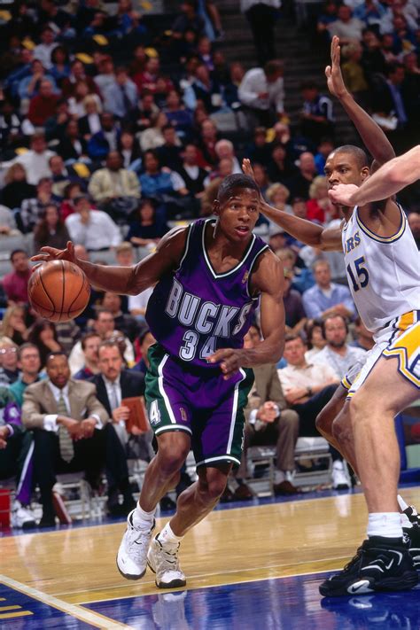 43 Photos Of Ray Allen With The Bucks | Milwaukee Bucks