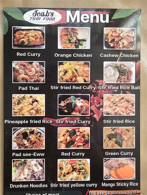 JEAB'S THAI FOOD | SIDNEY, MT - Restaurant Reviews, Phone Number ...