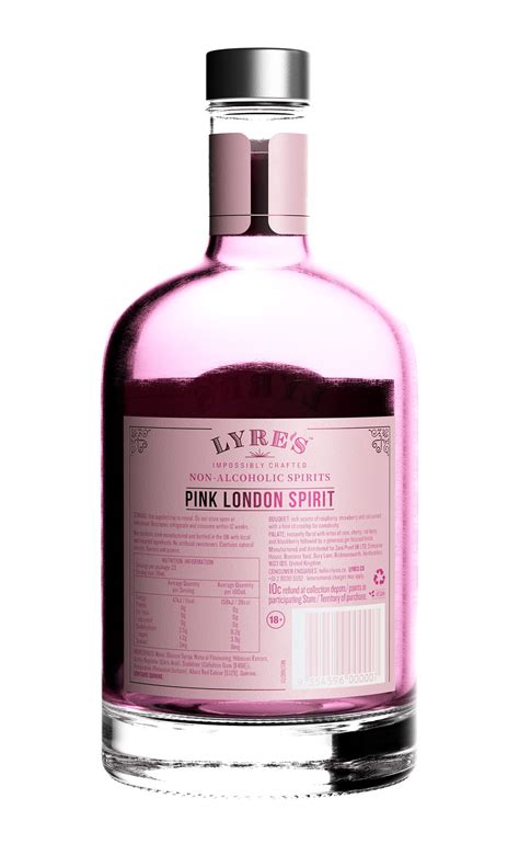 Buy Lyre's Pink London Non-Alcoholic Spirit - Pink Gin Style | 23.7oz X ...