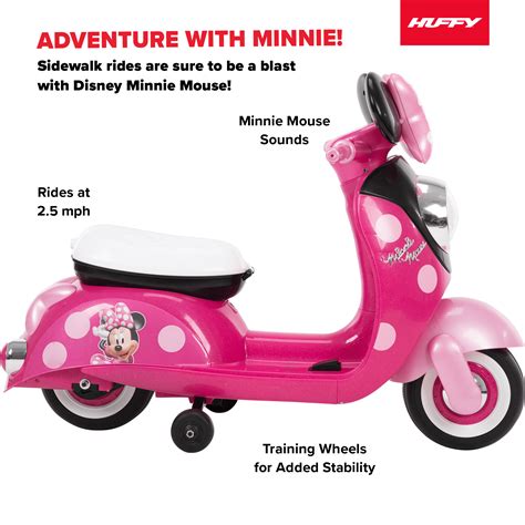 Disney Minnie Mouse 6V Euro Scooter Ride-on Toy for India | Ubuy