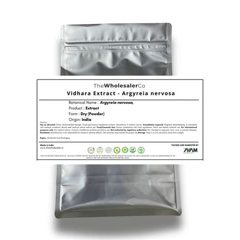 Vidhara Extract - Argyreia nervosa- Bulk Supplier@TheWholesalerCo ...