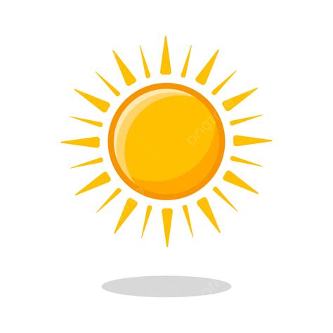 Bright Sun Vector Illustration, Sun Vector, Sun Clipart, Sun Illustration PNG and Vector with ...