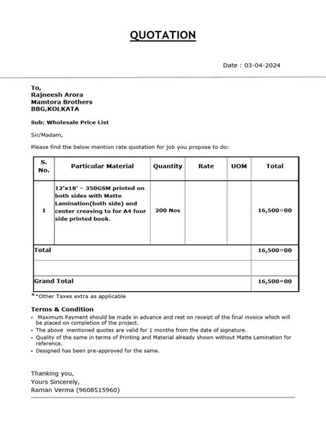 Image result for Quotation Builder Example Using Python