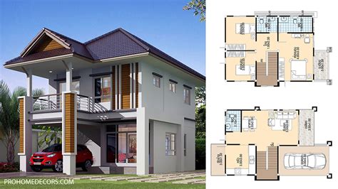2 Storey Modern House Designs And Floor Plans