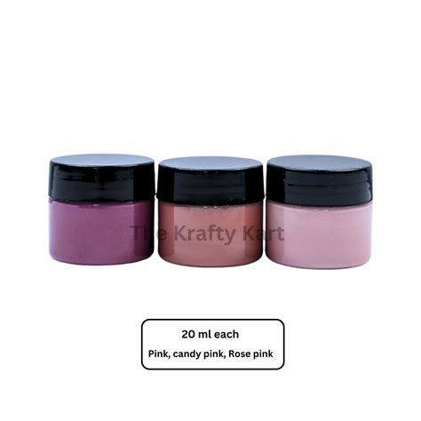 Opaque Shades Of Pink | The Krafty Kart Resin Store