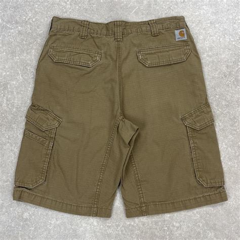 Carhartt cargo shorts Tan cargo shorts Multi pocket... - Depop