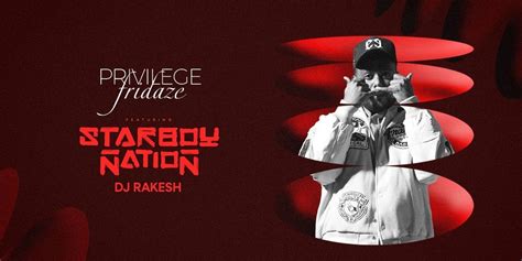 Privilege Fridaze ft Starboy Nation music-shows Event Tickets Bengaluru ...