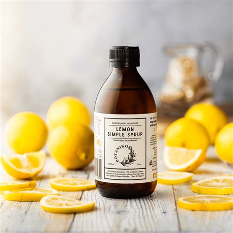 Lemon Simple Syrup - Botanikos