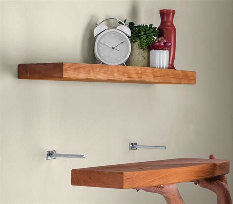 How to Create Floating Shelves with Reclaimed Wood ~ Crafted from Wood