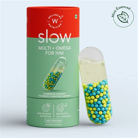 Slow Time-Release Capsules for Lasting Nutrition | Wellbeing Nutrition