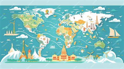 Global Map Cartoon 的图像结果