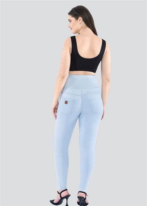 Dermawear Women's Body shaping Denim Jeans with Compression belt