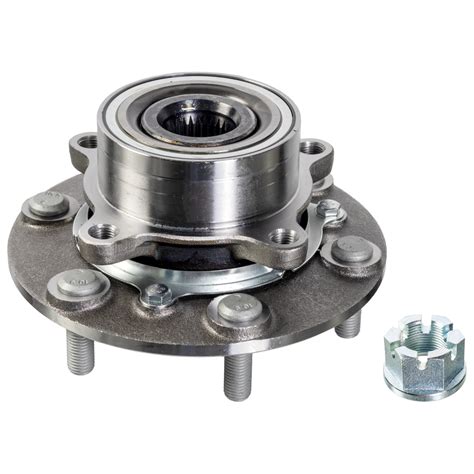 Blue Print | ADC48261 | Wheel Bearing Kit with wheel hub and axle nut ...