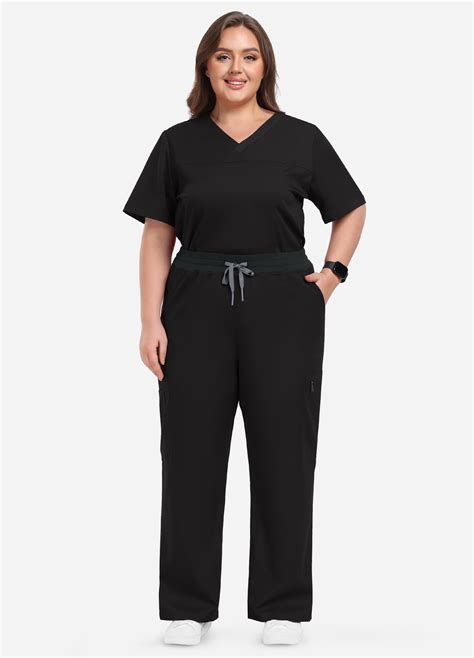 Plus Size Scrubs for Comfort and Style - Perfect Fit in Every Shift ...