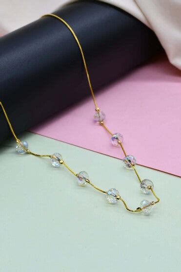 Radiance Ball Dainty Necklace – The Anaya Collections