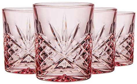 Snapklik.com : Godinger Whiskey Glasses, Old Fashioned Glasses, Crystal ...