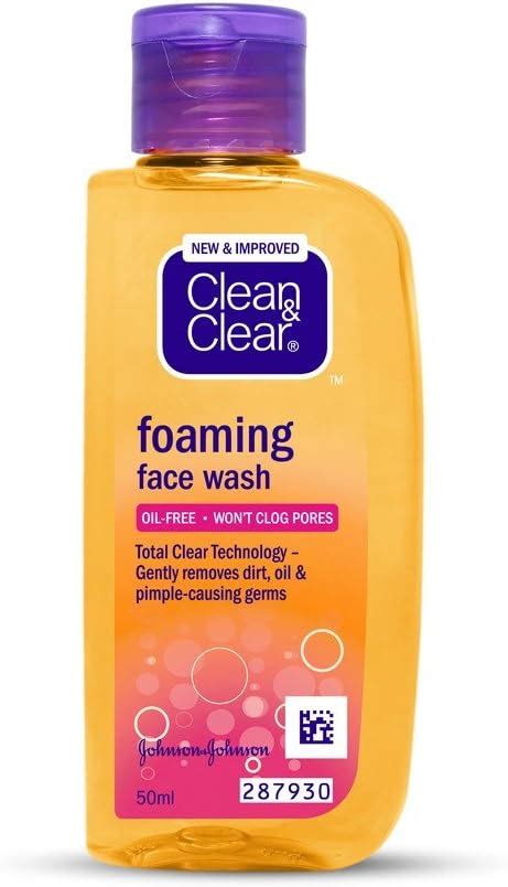 Clean & Clear Foaming Face Wash, 50ml : Amazon.in: Fashion
