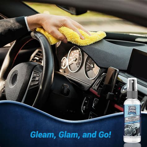 Turbo Spark Dashboard Protectant Spray – UV Shield & Shine