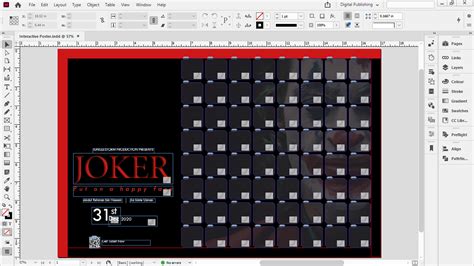 Create a Poster InDesign 的图像结果