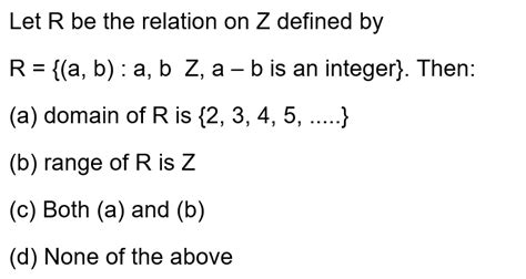 Image result for Relations and Functions Important Questions Class 11