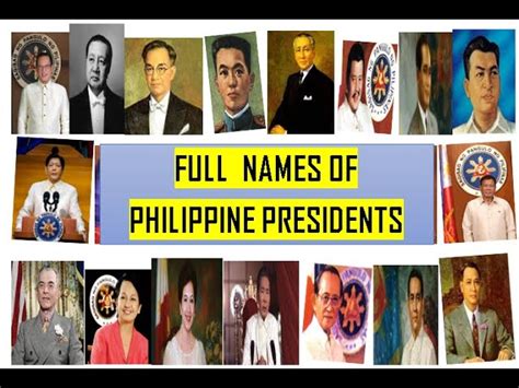 Philippines Presidents List 的图像结果
