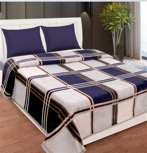 ELSTONE Home Super Soft Winter Bedsheet King Size, Velvet Bed Sheet ...