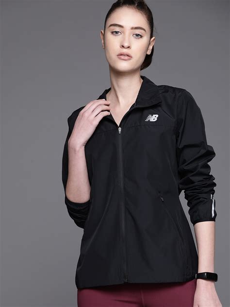 Buy New Balance Women Black Sporty Jacket - Jackets for Women 15869514 ...