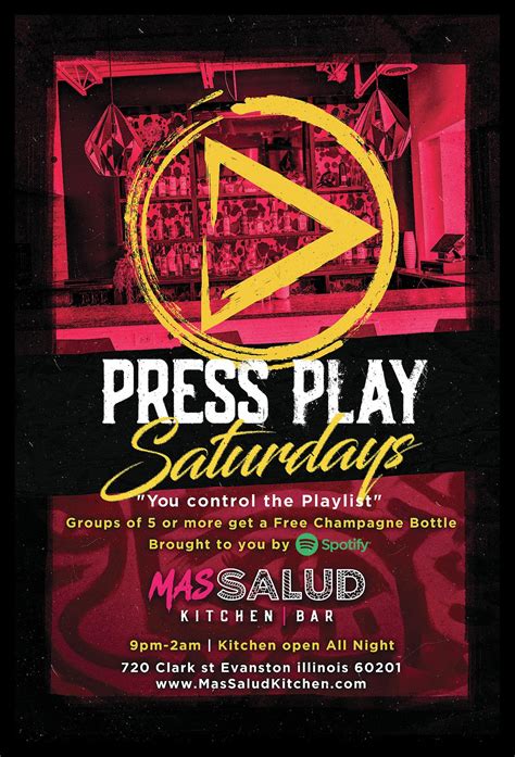 Press Play Saturdays!!!!, 720 Clark Street, Evanston, IL, USA, 4 ...