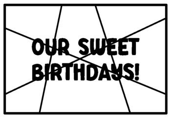 OUR SWEET BIRTHDAYS! Popsicle Coloring Pages, Popsicle Classroom Quotes ...